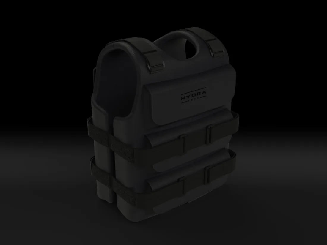 HydraTech vest product render